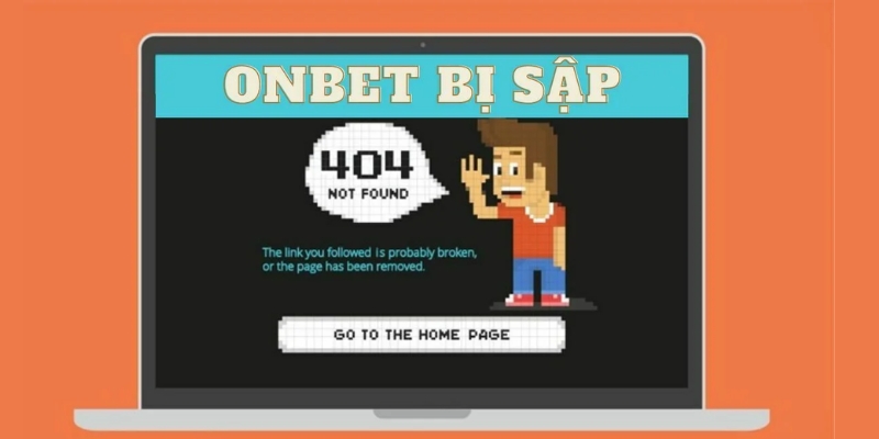 onbet bị sập